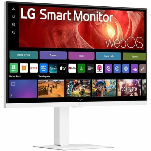 LG 32U720SA-W 32" Class 4K UHD LCD Monitor - 16:9 - White - 81.3 cm (32") Viewable - Vertical Alignment (VA) - 3840 x 2160
