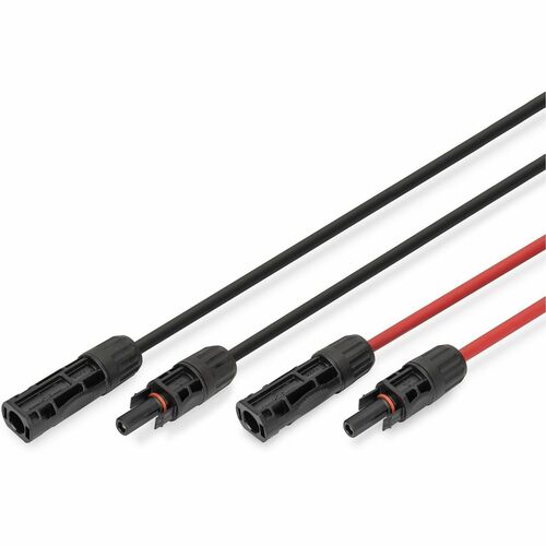 Digitus DK-SCEC66-0030. Produkttyp: Kabel, Produktfarbe: Schwarz, Rot, Kerngröße: 6 mm². Verbindungstyp: MC4, Steckverbind