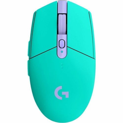 Logitech G LIGHTSPEED G304 实际大小 游戏鼠标 - 无线电频率 - USB - 光学 - 6 按钮 - 6 可编程按钮 - 无线 - 2.40 GHz - 12000 dpi - 滚轮 - 1 x AA Battery