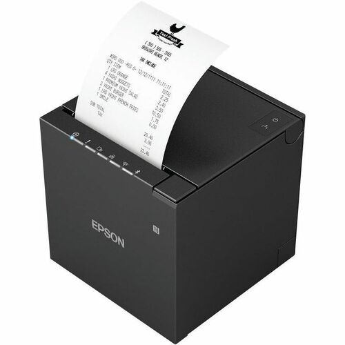 Epson TM-m30III Mobile POS Direct Thermal Printer - Monochrome - Receipt Print - Fast Ethernet - USB - Bluetooth - With Cu