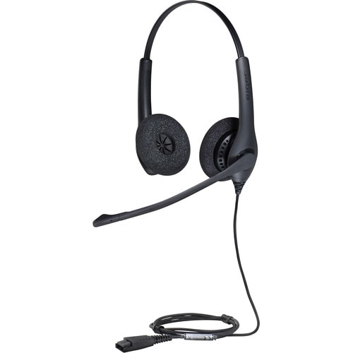 Auriculares Jabra Biz 1500 Cableado Sobre la cabeza Estéreo - Binaural - Supra-aural - 150Ohm - 20Hz a 4.50kHz - 95cm Cabl