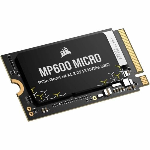 Unidad de estado sólido Corsair MP600 MICRO - M.2 2242 Interno - 1TB - PCI Express NVMe (PCI Express NVMe 4.0 x4) - Portát
