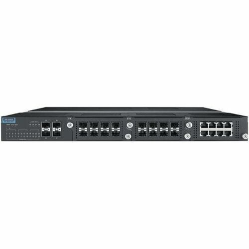 Advantech EKI-8528-4XFL Ethernet Switch - Manageable - Gigabit Ethernet, 10 Gigabit Ethernet - 10/100/1000Base-T, 1000Base