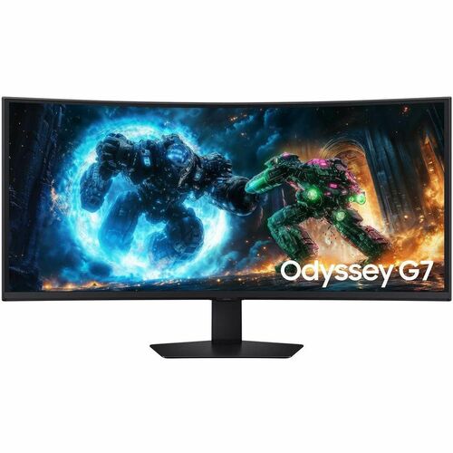 Samsung Odyssey G7 S40FG75DEN 40" Class 5K2K WUHD Curved Screen Gaming LCD Monitor - 21:9 - Black - 40" Viewable - Vertica