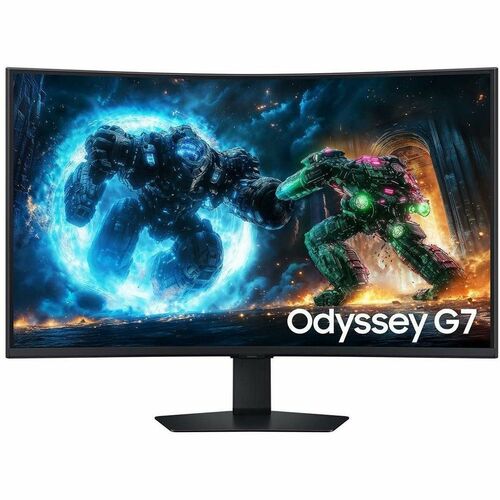 Samsung Odyssey G7 S37FG75DEN 37" Class 4K UHD Curved Screen Gaming LCD Monitor - 16:9 - Black - 37" Viewable - Vertical A