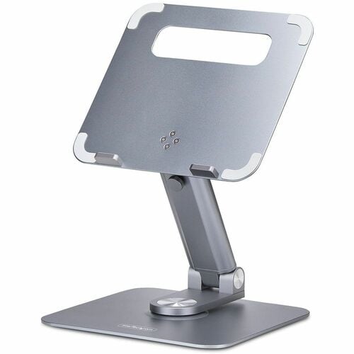 StarTech.com Height Adjustable Notebook Stand - 4.99 kg Load Capacity - 7.9 cm Height x 23.1 cm Width - Desk, Desktop - Si