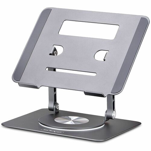 StarTech.com Height Adjustable Notebook Stand - 4.99 kg Load Capacity - 5.8 cm Height x 21.8 cm Width - Desk, Desktop - An
