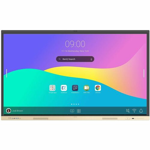 BenQ Board Essential RE9804FV 2489.20 mm 4K UHD LCD Collaboration Display - ARM Cortex A73 + A53 - 8 GB - Infrared (IrDA) 
