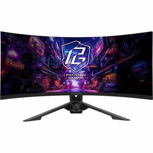 Monitor de juego OLED ASRock PG34QRT3A 34" Class UW-QHD Pantalla curva - 21:9 - 86.4cm (34") Viewable - Vertical Alignment