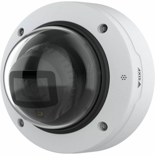AXIS P3288-LV 8 Megapixel Indoor/Outdoor 4K Network Camera - Colour - Dome - White - TAA Compliant - Infrared Night Vision
