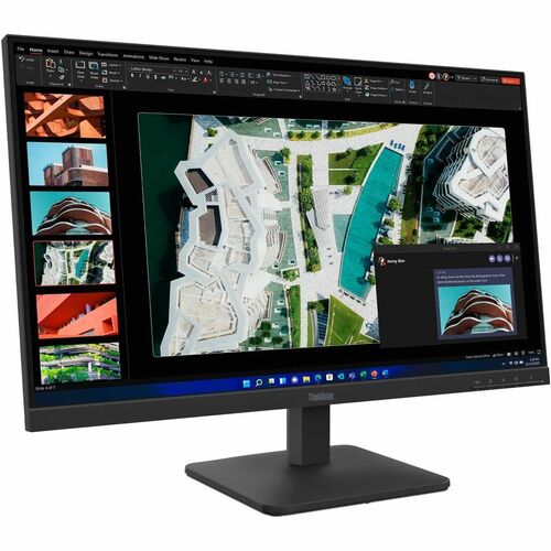 Lenovo ThinkVision S27-4e 27" Class Full HD LED Monitor - 16:9 - Raven Black - 68.6 cm (27") Viewable - In-plane Switching