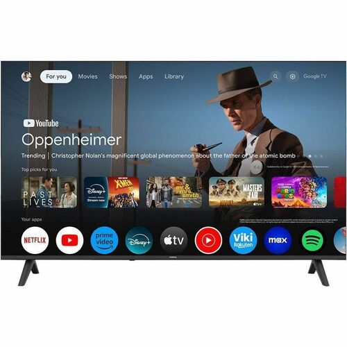 Konka 684 KUD55XG684AN 55" Smart LED-LCD TV - 4K UHDTV - High Dynamic Range (HDR) - Black - HDR10 - Direct LED Backlight -