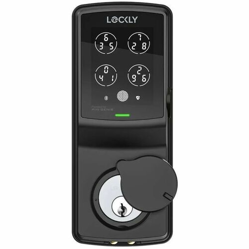 Lockly Secure Plus Childproof Edition Bluetooth Smart Lock Detachable Knob Version (Matte Black) - Childproof - Removable 