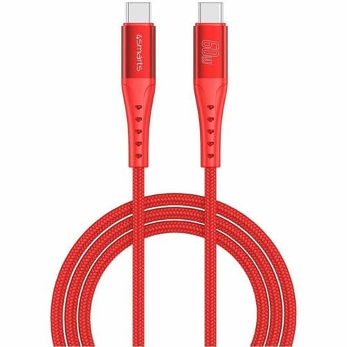 4smarts 541453. Kabellänge: 1,5 m. Anschluss 1: USB C, Anschluss 2: USB C, Max. Datenübertragungsrate: 0,48 Gbit/s, Produk