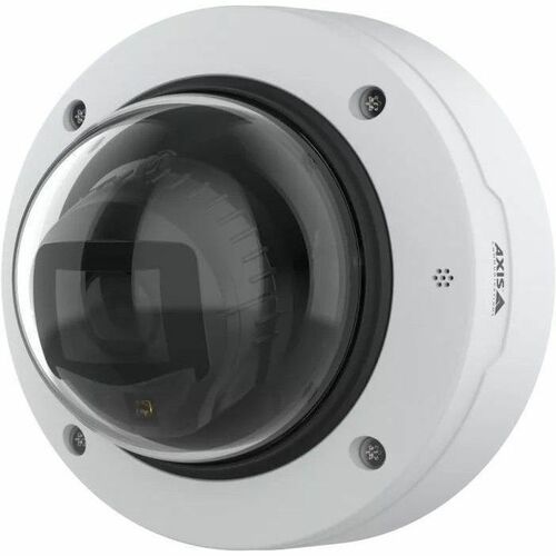 AXIS P3287-LV 5 Megapixel Indoor/Outdoor Network Camera - Colour - Dome - White - TAA Compliant - Infrared Night Vision - 