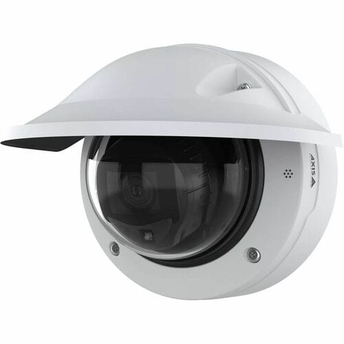 AXIS P3287-LVE 5 Megapixel Indoor/Outdoor Network Camera - Colour - Dome - White - TAA Compliant - Infrared Night Vision -
