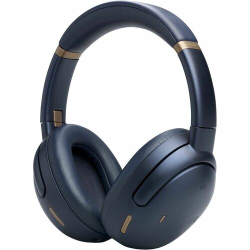 JBL Tour One M3 Wired/Wireless Over-the-ear, Over-the-head Stereo Headset - Blue - Binaural - Circumaural - Bluetooth - 18