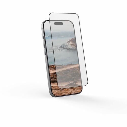 Urban Armor Gear Glass Tempered Glass Screen Protector for Apple iPhone 17 Pro - Ultra Clear - For iPhone 17 Pro - Fingerp
