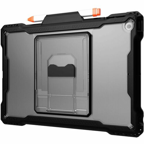 Shield Extreme-X para iPad 9 (7/8) de 10,2" con portastylus (negro)