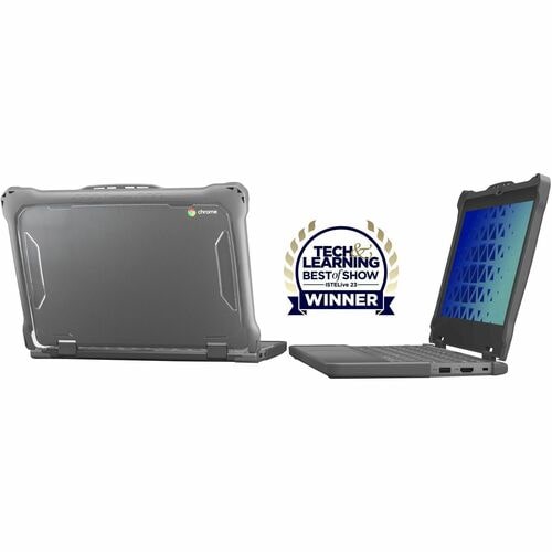 Carcaza deslizante Extreme Shell-F2 para HP Fortis ProBook X360 G11 y G10 de 11" (gris/transparente)