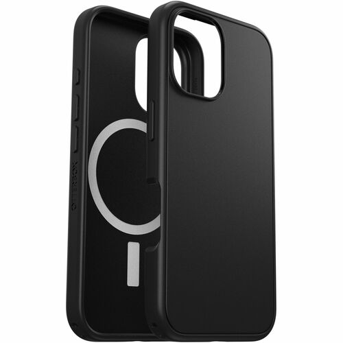 OtterBox Symmetry Case for Apple iPhone 16 Smartphone - Black - 1 - Drop Resistant - Polycarbonate, Thermoplastic Elastome