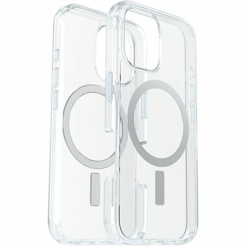 OtterBox Symmetry Series Clear Case for Apple iPhone 16 Smartphone - Clear - 1 - Transparent - Drop Resistant - Polycarbon