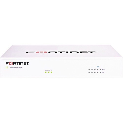 Sicurezza della rete/Dispositivo Firewall Fortinet FortiGate FG-40F - 3 Anno/i - TAA Conforme - 5 Porta - 10/100/1000Base-