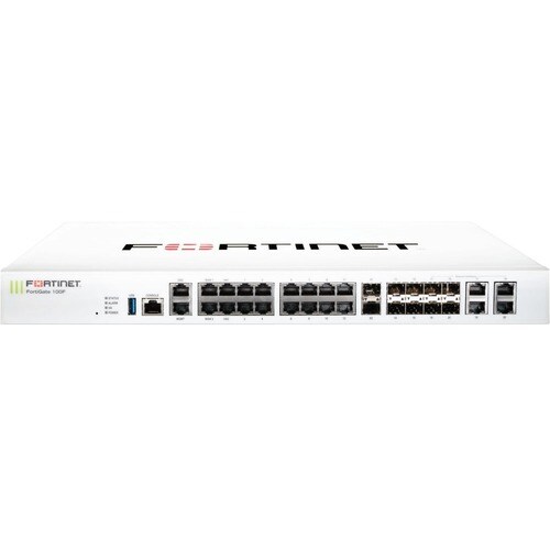 Sicurezza della rete/Dispositivo Firewall Fortinet FortiGate FG-100F - 22 Porta - 10GBase-X - 10 Gigabit Ethernet, 1000Bas