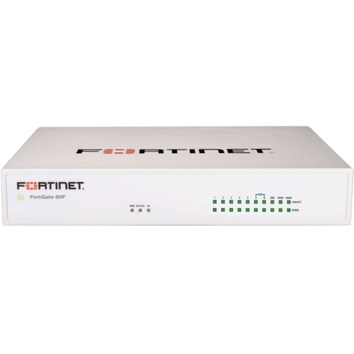 Sicurezza della rete/Dispositivo Firewall Fortinet FortiGate FG-60F - 10 Porta - 10/100/1000Base-T - Gigabit Ethernet - AE
