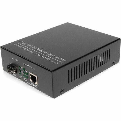 AddOn Transceiver/Media Converter - Network (RJ-45) - Optical Fiber, Twisted Pair - Multi-mode, Single-mode - Gigabit Ethe