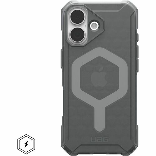Urban Armor Gear Essential Armor iPhone 17 Case - Ash - For Apple iPhone 17 Smartphone - Hex - Ash - Drop Resistant, Impac
