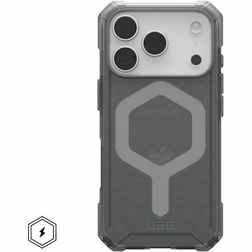 Urban Armor Gear Essential Armor iPhone 17 Pro Case - Ash - For Apple iPhone 17 Pro Smartphone - Hex - Ash - Drop Resistan