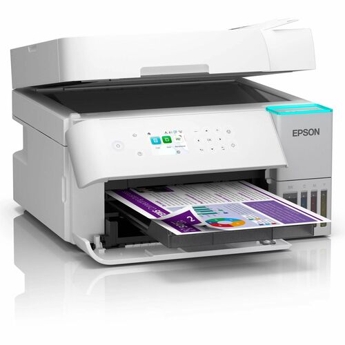 Stampante multifunzione a getto di inchiostro Epson ET-3956 Con filo e senza fili EcoTank - Colore - Fotocopiatrice/Stampa