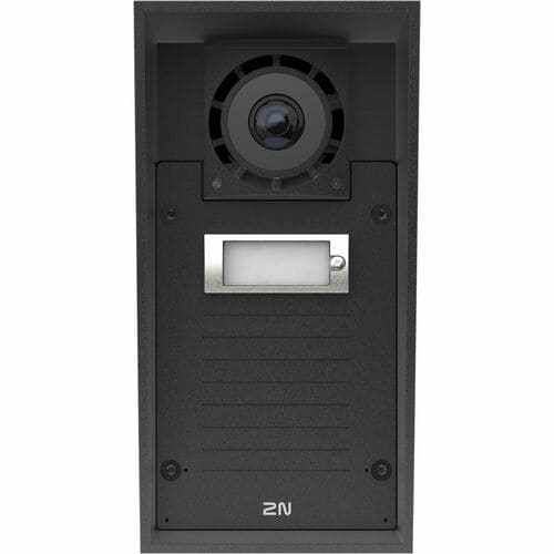 2N IP Force 2.0 Intercom System - 13.56 MHz - Surface Mount, Flush Mount for Surveillance System - Aluminum
