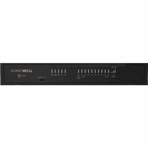 Sicurezza della rete/Dispositivo Firewall SonicWall TZ380 - Prevenzione intrusione - 8 Porta - Gigabit Ethernet, - 5 Gigab