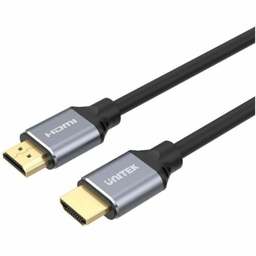 Unitek 2 m HDMI A/V Cable - Cable for PlayStation 5, Audio/Video Device, Gaming Console, TV - First End: 1 x HDMI 2.1 Digi