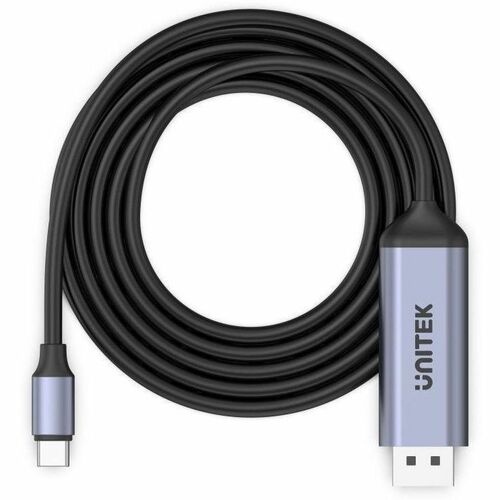 1.8M USB-C To DP1.4 8K 60Hz Adapter Cable Space Grey UNITEK Gift Box