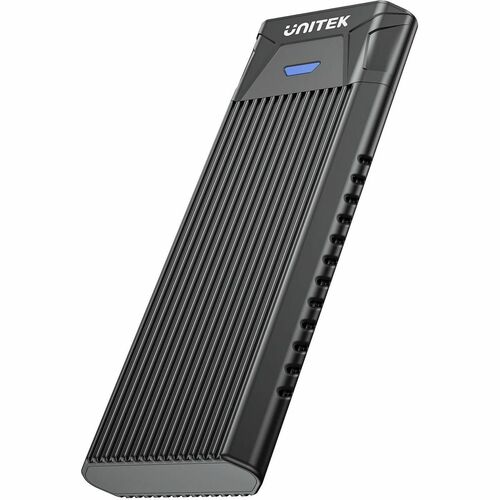 Unitek SolidForce Drive Enclosure PCI Express NVMe, M.2 - USB Type C Host Interface - UASP Support - Space Gray - 1 x SSD 