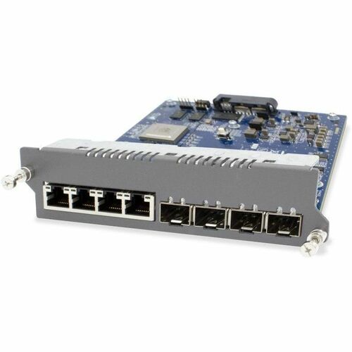 Allied Telesis Transceiver/Media Converter - TAA Compliant - Optical Fiber - 8 x Expansion Slots - SFP+ - 8SFP+ Slots - Ch