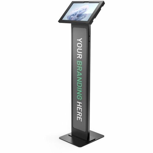 Surface Pro 9-12 13" , Apex Enclosure Brandable Floor Stand Black - Surface Pro 9-12 13" , Apex Enclosure Brandable Floor 
