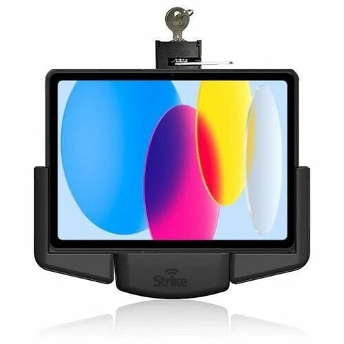 iPad (11th/10th Gen) Lockable Car Cradle for Strike Rugged Case (Landscape)