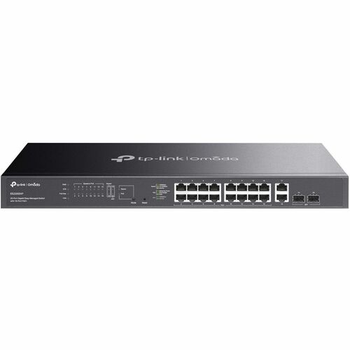 TP-Link Omada ES220GMP 18 Ports Manageable Ethernet Switch - Gigabit Ethernet - 10/100/1000Base-T, 1000Base-X - 2 Layer Su