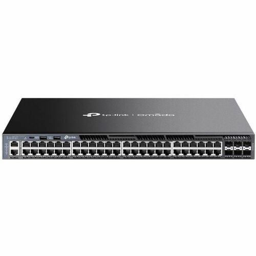 TP-Link Omada SG6654X 48 Ports Manageable Layer 3 Switch - Gigabit Ethernet, 10 Gigabit Ethernet - 10/100/1000Base-T, 10GB