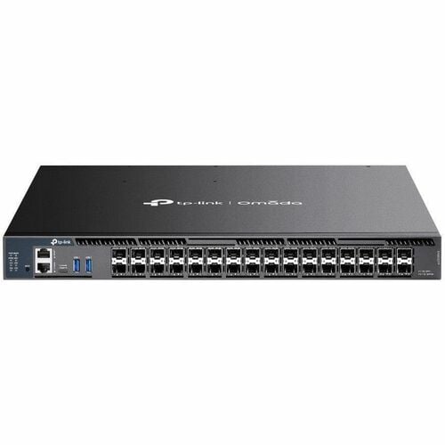 TP-Link Omada SX6632YF Manageable Ethernet Switch - 10 Gigabit Ethernet, 25 Gigabit Ethernet - 10GBase-X, 25GBase-X - 3 La