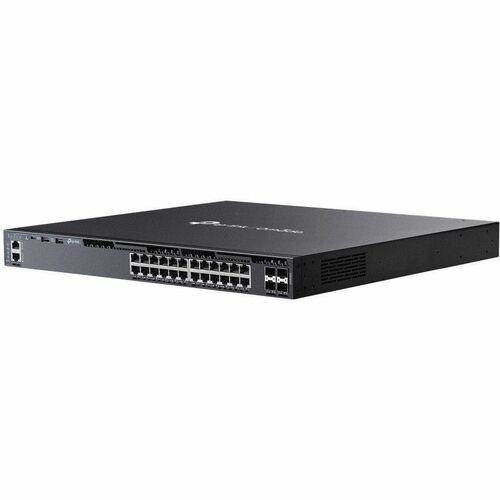 TP-Link Omada 25 Ports Ethernet Switch - Gigabit Ethernet, 10 Gigabit Ethernet - 10/100/1000Base-T, 10GBase-X - 3 Layer Su