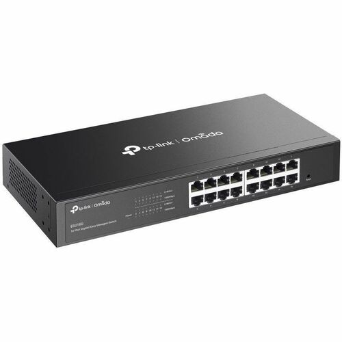 TP-Link Omada ES216G 16 Ports Manageable Ethernet Switch - Gigabit Ethernet - 10/100/1000Base-T - 2 Layer Supported - 8.40