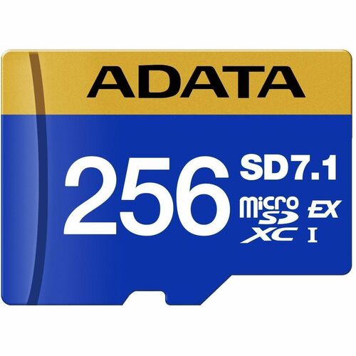 Adata Premier Extreme 256 GB Class 10/UHS-I (U3) V30 microSDXC - 1 - 800 MB/s Read - 700 MB/s Write - Lifetime Warranty