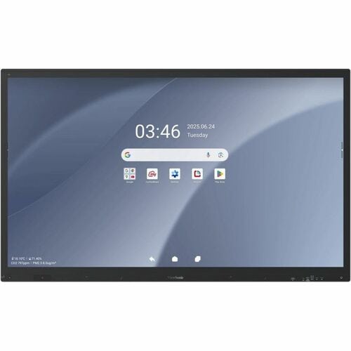 ViewSonic ViewBoard IFP6563-1C 1651 mm 4K UHD LCD Collaboration Display - ARM Cortex A76 + A55 - 16 GB LPDDR - Projected C