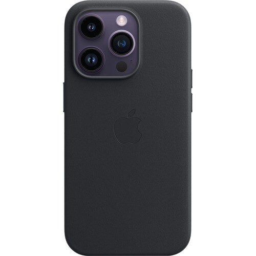 Funda Apple - para Apple iPhone 14 Pro Smartphone - Media noche - Resistencia a arañazos, Resistente a Caídas - Piel