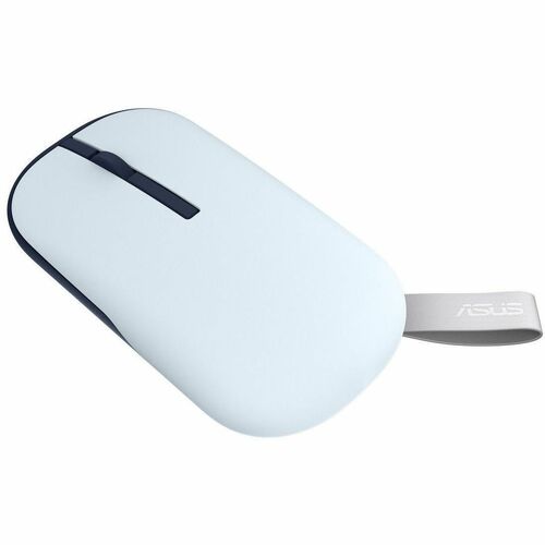Asus Marshmallow MD100 Mouse - Frecuencia Bluetooth/Radio - USB - Óptico - 1 - Inalámbrico - 10m - 2.40GHz - 1600 dpi - Ru